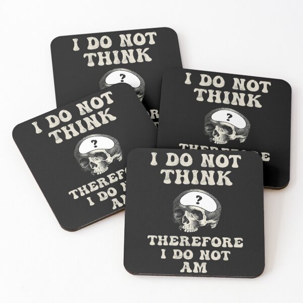Item preview, I Do Not Think Therefore I Do Not Am designed and sold by tsfea.