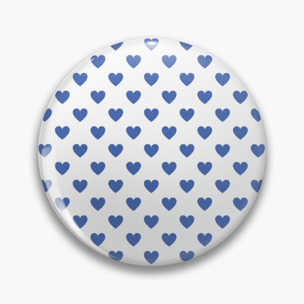 Artikelvorschau, Royal blue heart print on white - small entworfen und verkauft von LittleBettyMakes.