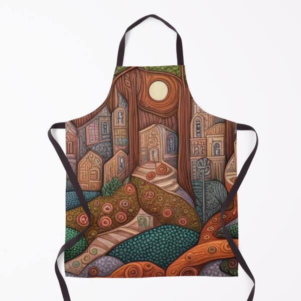 Item preview, Fairytale Folk Art Forest Houses designed and sold by EpicFoxArt.