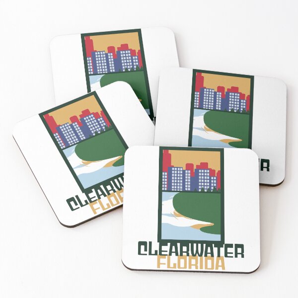 Item preview, Clearwater Skyline designed and sold by Clever City Creations | where beyond apparel.