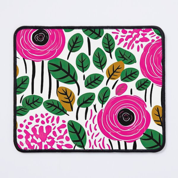Item preview, Colorful Field Of Pink Roses Floral Pattern designed and sold by Wonder Of Light.