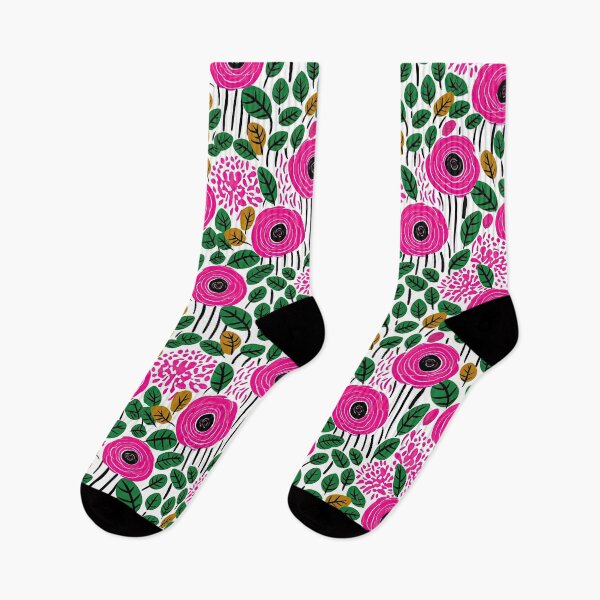 Item preview, Colorful Field Of Pink Roses Floral Pattern designed and sold by Wonder Of Light.