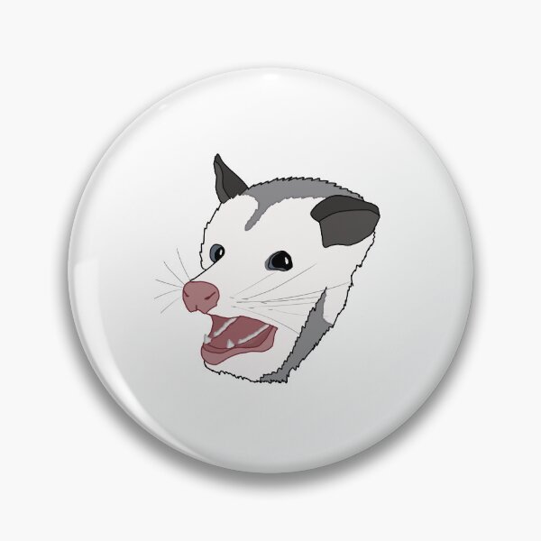 Item preview, Screaming Opossum designed and sold by WildWhatnots125.
