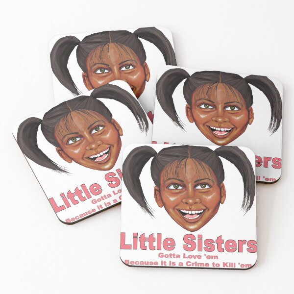Item preview, Little Sister  African American with black hair and Brown eyes designed and sold by Sarah-Lynn Brown.