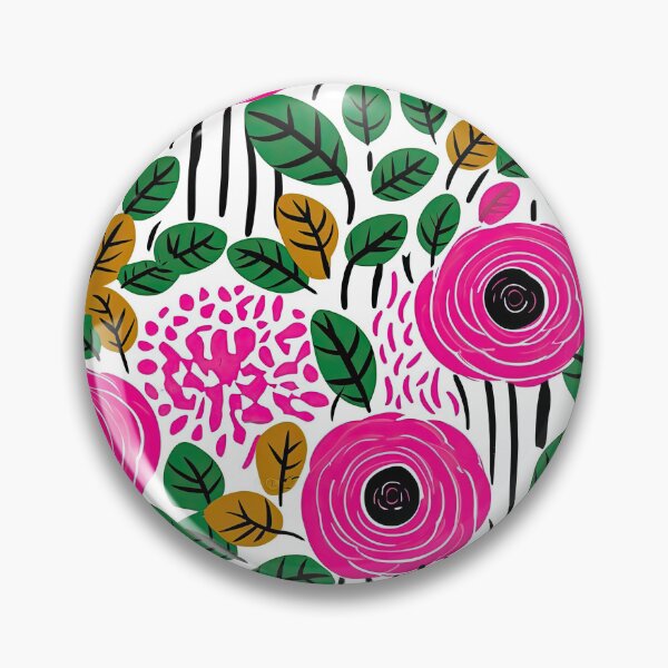 Item preview, Colorful Field Of Pink Roses Floral Pattern designed and sold by Wonder Of Light.
