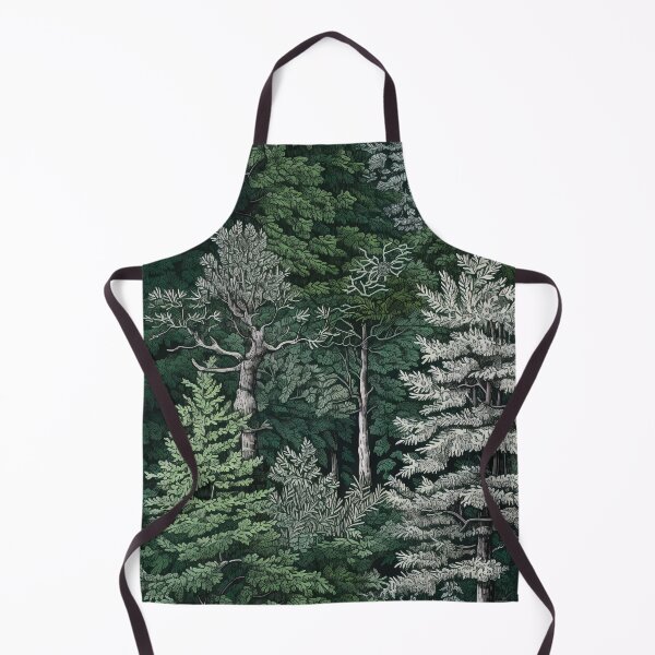 Item preview, Elegant Forest Botanical Illustration Pattern designed and sold by EverettAtlas.