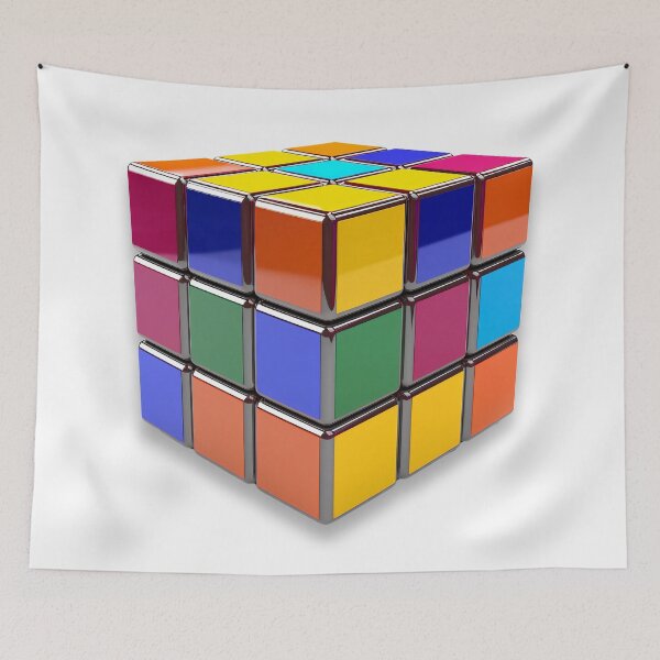Item preview, colorful cube - Different logo size, position? Email me - designed and sold by Picture-Art.