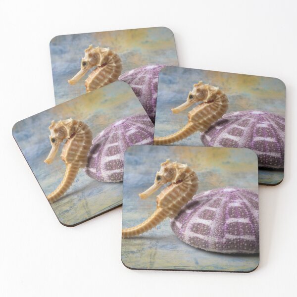 Item preview, Seahorse And Purple Sea Urchin designed and sold by Garry Gay.