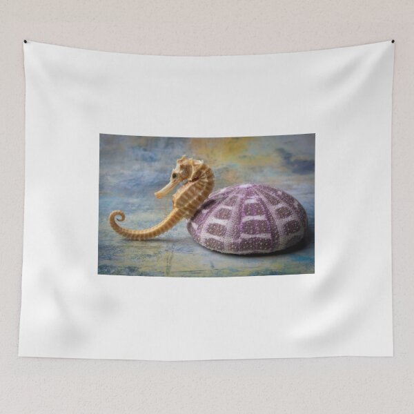 Item preview, Seahorse And Purple Sea Urchin designed and sold by Garry Gay.