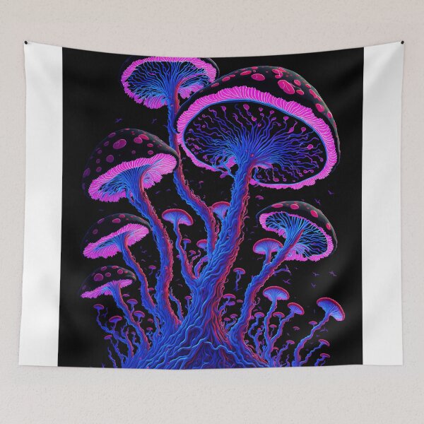 Item preview, electric mushroom forest designed and sold by ZenStickConcept.