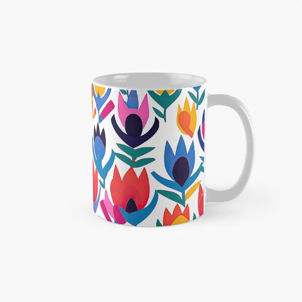 Item preview, Colorful Field Of Vibrant Tulips Floral Pattern designed and sold by Wonder Of Light.