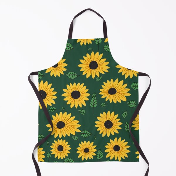 Item preview, Yellow sunflowers art pattern design designed and sold by imagenia.