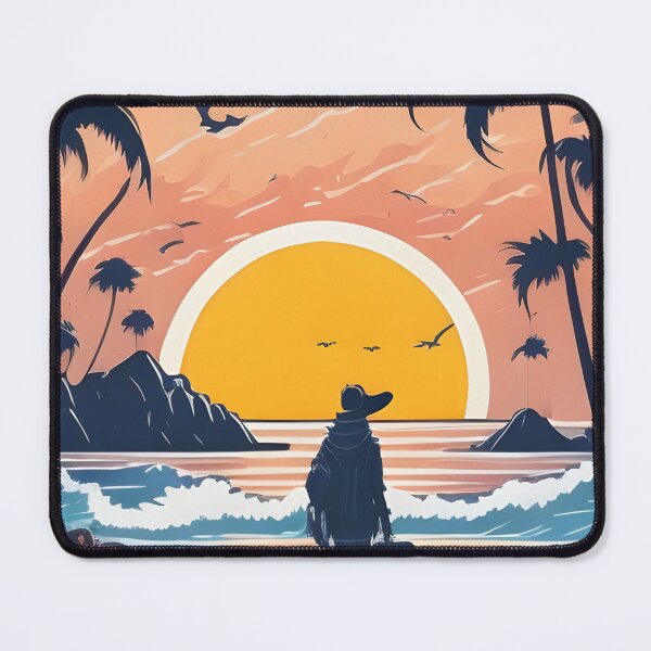 Item preview, Walking on the Beach at Sunset - Summer Journey designed and sold by Beyond-Summit.