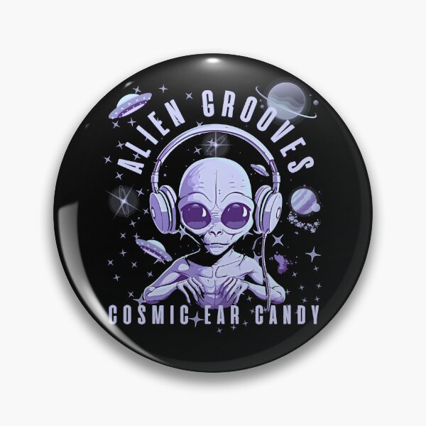 Item preview, World Ufo Day / Alien Grooves Cosmic Ear Candy designed and sold by Affyboss6.