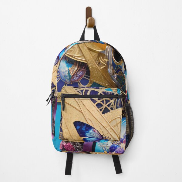 Item preview, Robot portrait with butterflies. designed and sold by HAKKI ARSLAN.