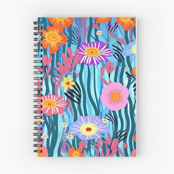 Item preview, Colorful Field Of Vibrant Wild Flowers Floral Pattern designed and sold by Wonder Of Light.