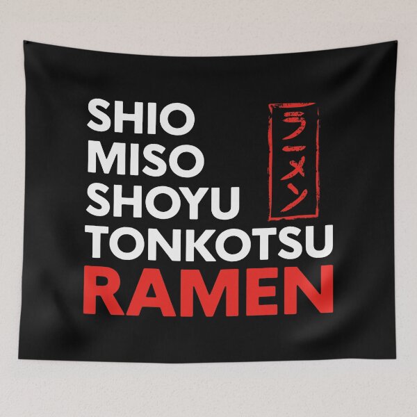 Item preview, Ramen Noodle Soup In 4 Flavors designed and sold by fairviewdesign.
