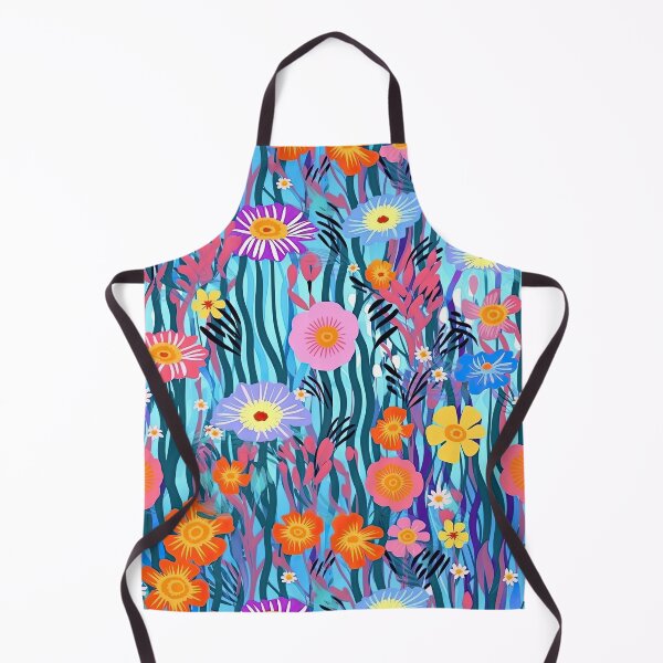 Item preview, Colorful Field Of Vibrant Wild Flowers Floral Pattern designed and sold by Wonder Of Light.