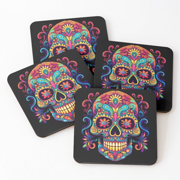 Item preview, Day of the Dead Skull (Dia De Los Muertos) designed and sold by iconymous.