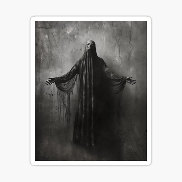 Shadowed Enigma Sticker