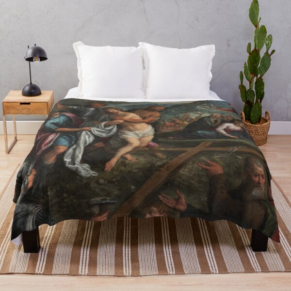 Item preview, Preparation for the Crucifixion | Italian Art | 1625 Baroque Biblical Art designed and sold by CJET.