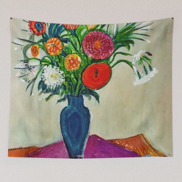 Item preview, Flower Art Print, Ai Generated Floral Painting 218 designed and sold by ArtPrintsAi.