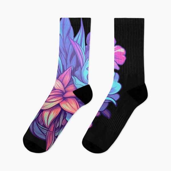 Item preview, Mythical Cyberpunk Flowers for Young Ladies designed and sold by NapNapSleeper.