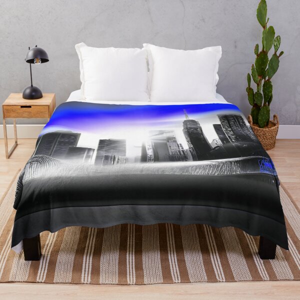Item preview, City Landscape Navy Blue designed and sold by deniselynnimage.