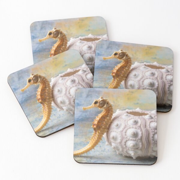 Item preview, Seahorse And Spiney Sea Urchin designed and sold by Garry Gay.