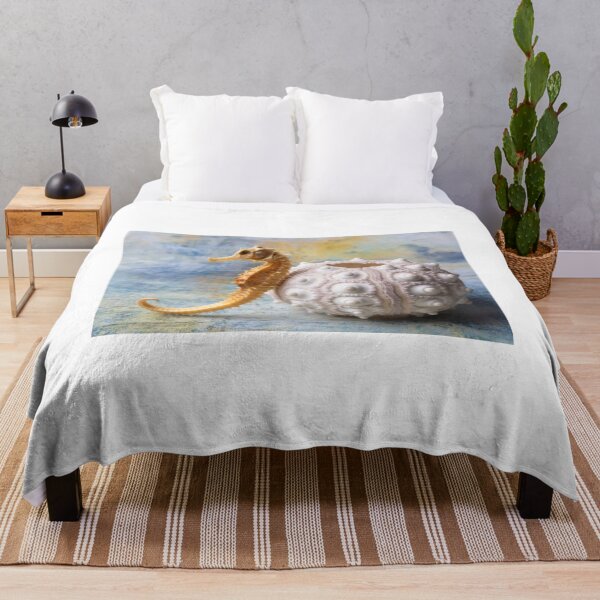 Item preview, Seahorse And Spiney Sea Urchin designed and sold by Garry Gay.