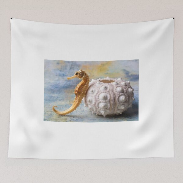 Item preview, Seahorse And Spiney Sea Urchin designed and sold by Garry Gay.