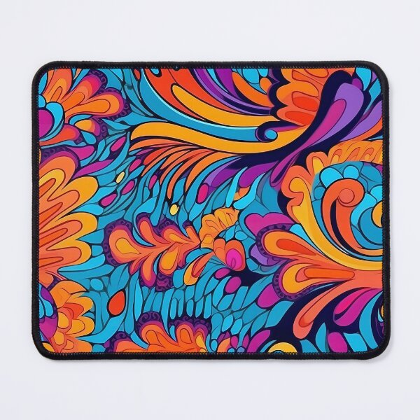 Item preview, Colorful Psychedelic Pattern 3 designed and sold by NoJustice73.
