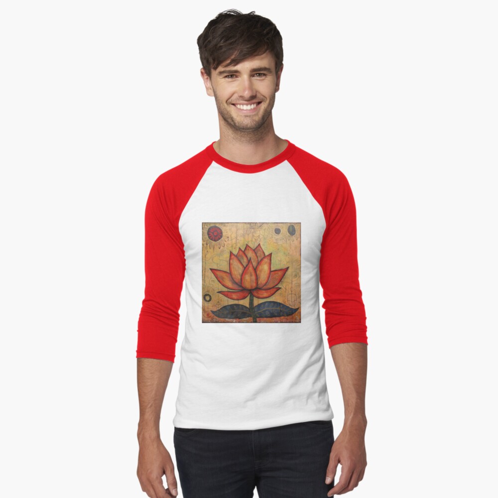 Item preview, Baseball ¾ Sleeve T-Shirt designed and sold by EpicFoxArt.