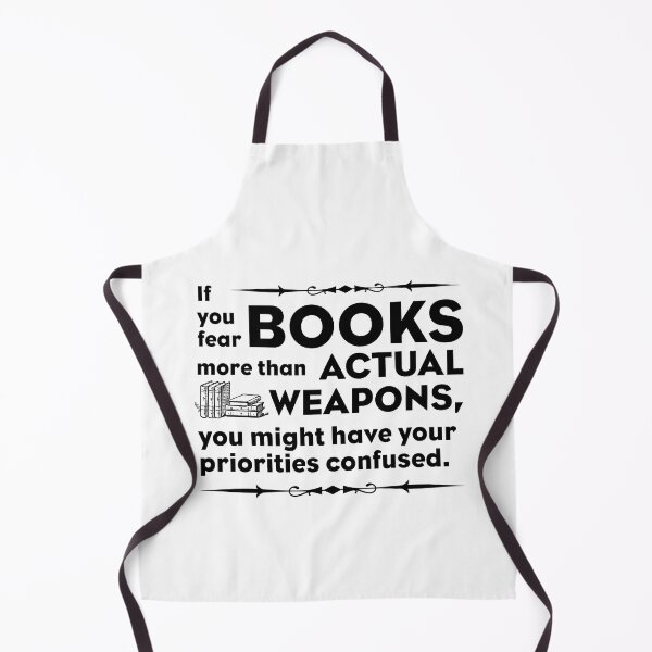Item preview, Books are better than weapons designed and sold by pinkcraftfairy.