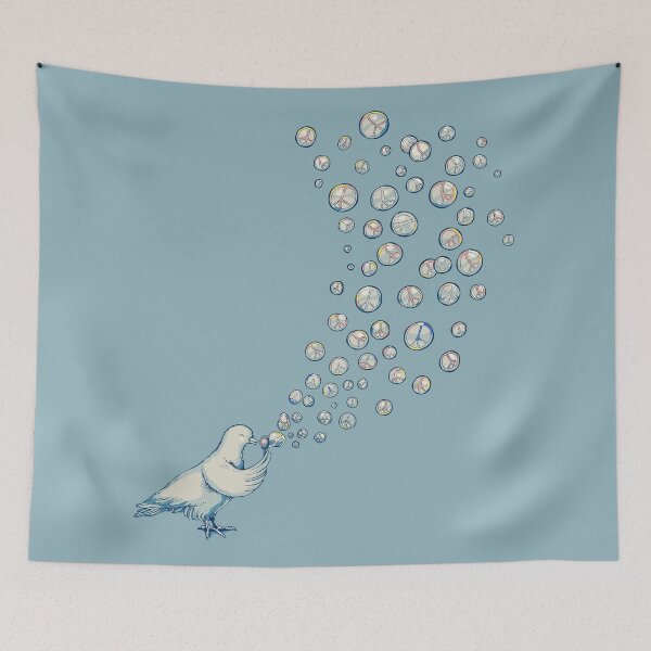 Item preview, Bubbles Peace designed and sold by Huebucket.