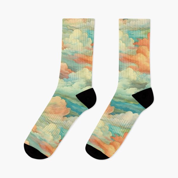 Item preview, Soft clouds pattern designed and sold by kubranurgullu.