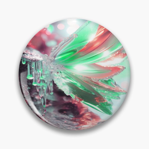 Item preview, Winged Water in Green and Red designed and sold by deniselynnimage.