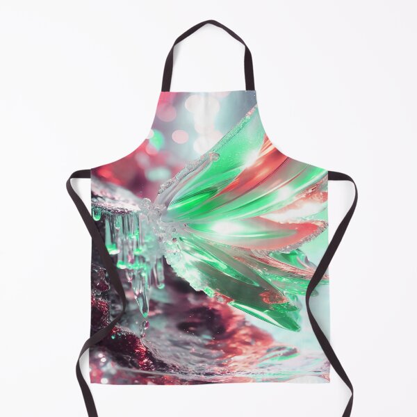 Item preview, Winged Water in Green and Red designed and sold by deniselynnimage.