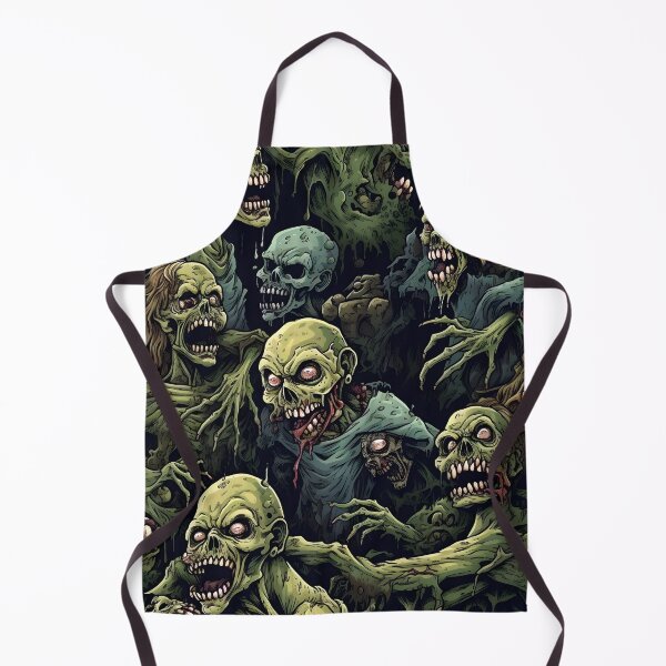 Item preview, Undead Horizons: A Zombie Pattern Art designed and sold by SweetRepeat.