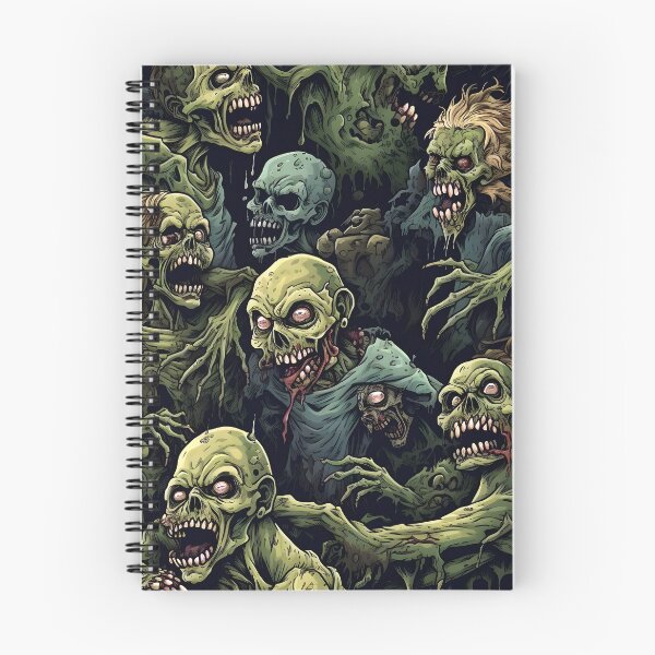 Item preview, Undead Horizons: A Zombie Pattern Art designed and sold by SweetRepeat.