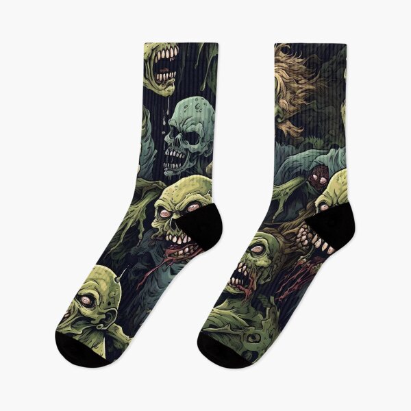 Item preview, Undead Horizons: A Zombie Pattern Art designed and sold by SweetRepeat.