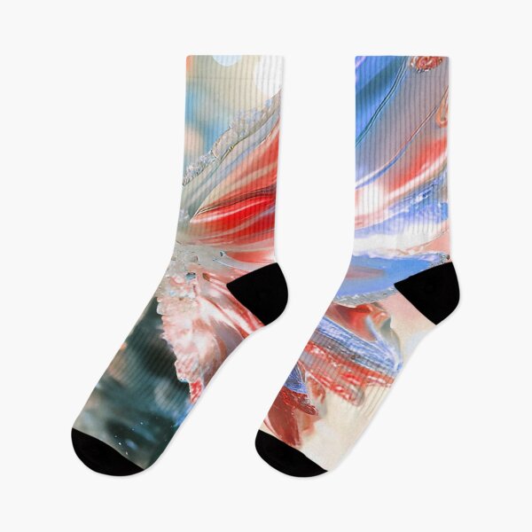 Item preview, Winged Water in Red and Blue  designed and sold by deniselynnimage.