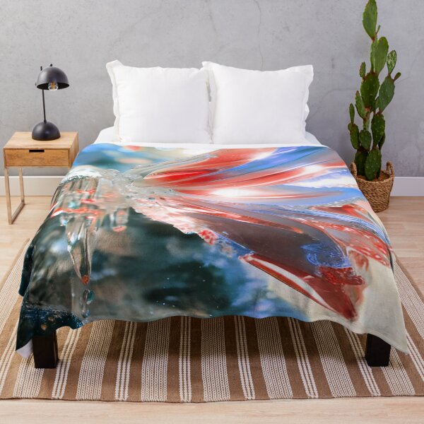 Item preview, Winged Water in Red and Blue designed and sold by deniselynnimage.