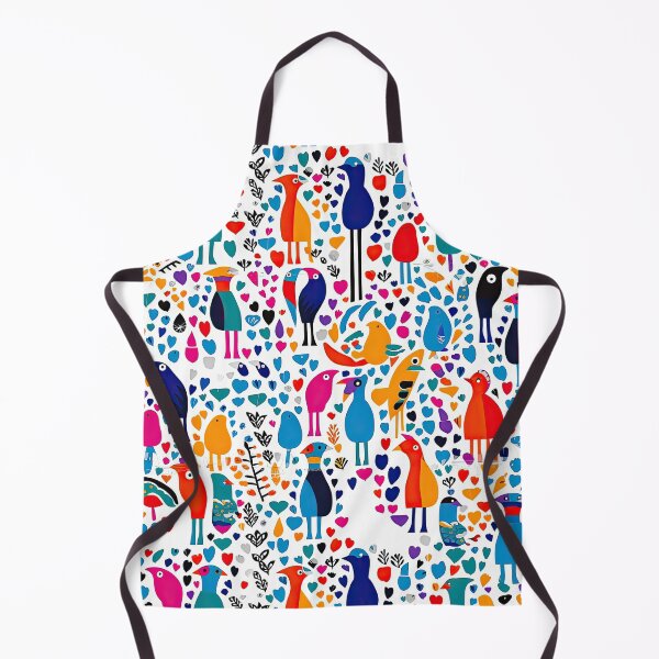 Item preview, Colorful Penguin And Birds Abstract Pattern designed and sold by Wonder Of Light.