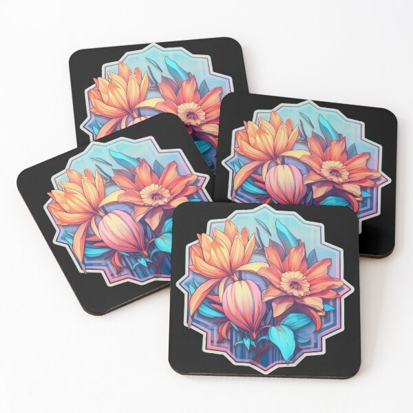 Item preview, Cyberpunk Glass Flowers for Gangster Ladies designed and sold by NapNapSleeper.