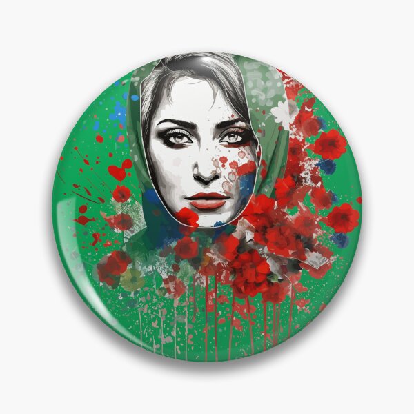 Item preview, Floral Illustration - Trash Polka Inspired - Lebanese woman designed and sold by brindled.