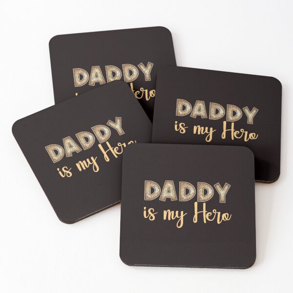 Item preview, Daddy is my Hero designed and sold by UniqVibe.