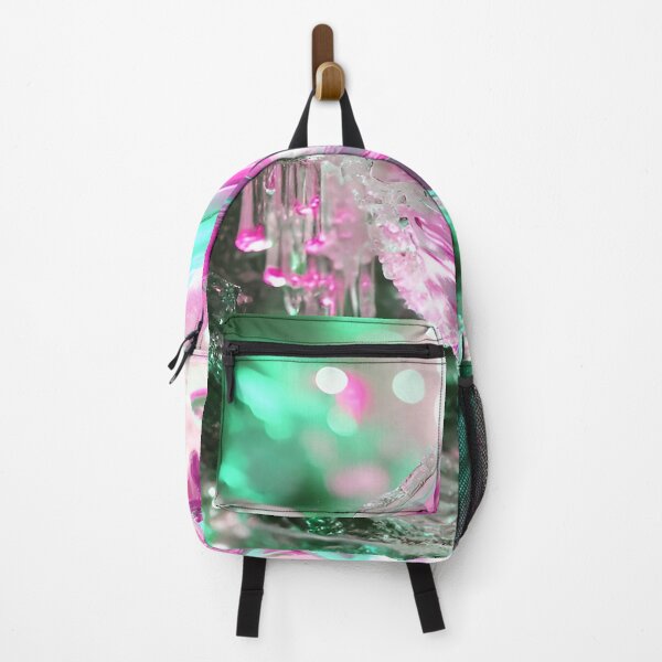Item preview, Winged Water in Green and Pink designed and sold by deniselynnimage.