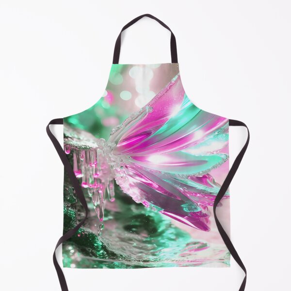 Item preview, Winged Water in Green and Pink designed and sold by deniselynnimage.