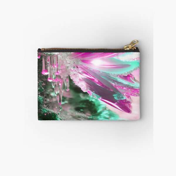 Item preview, Winged Water in Green and Pink designed and sold by deniselynnimage.